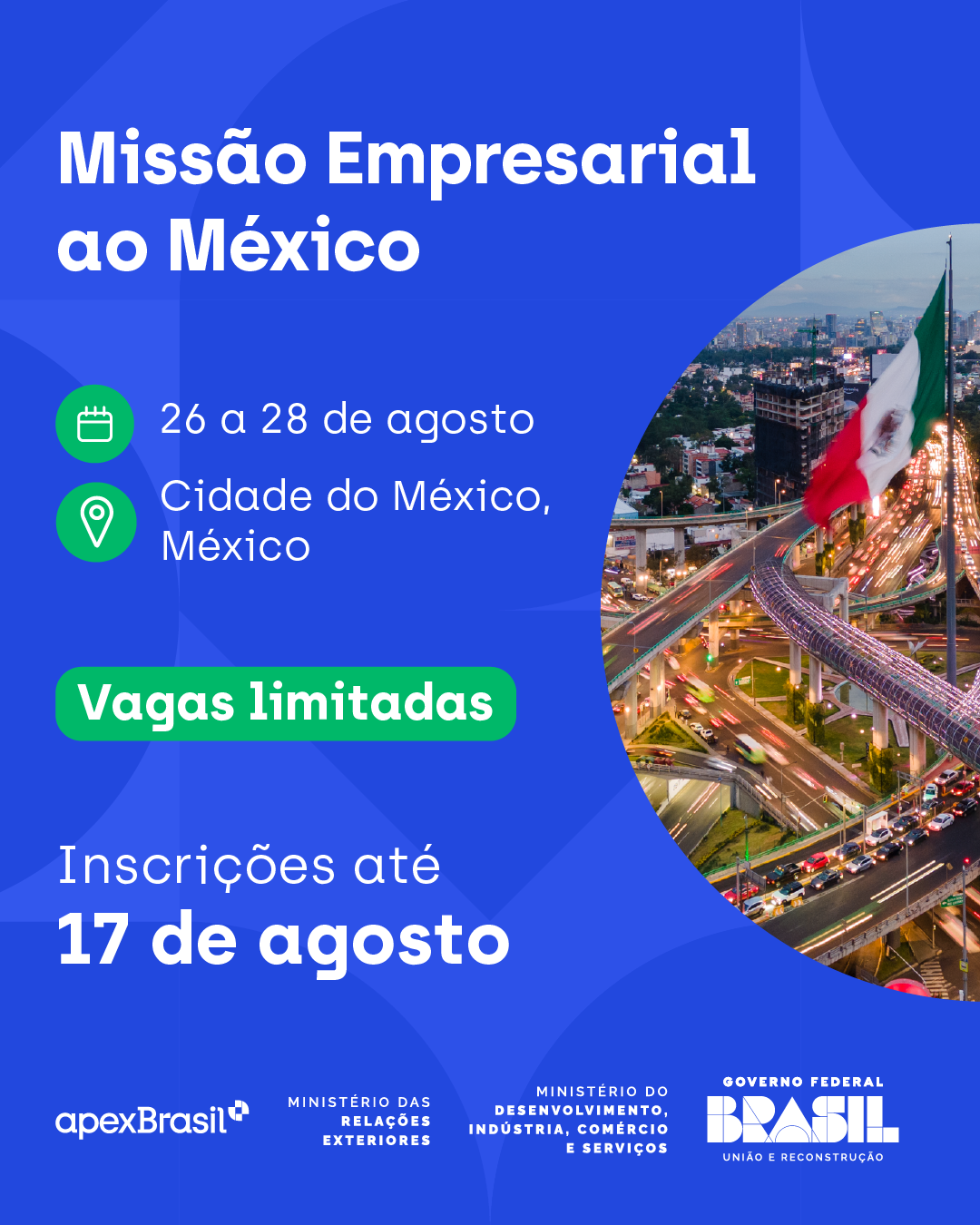ApexBrasil realiza Missão Empresarial Multissetorial ao México