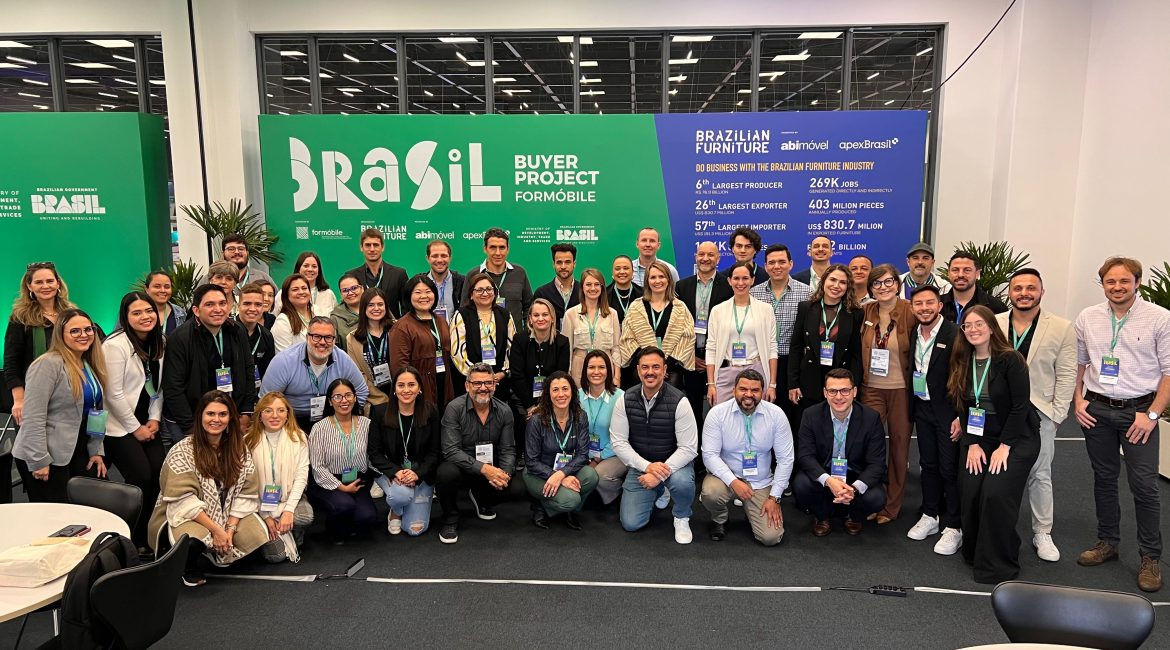 Brazilian Furniture: Projeto Comprador reuniu indústrias de móveis nacionais e importadores na ForMóbile 2024
