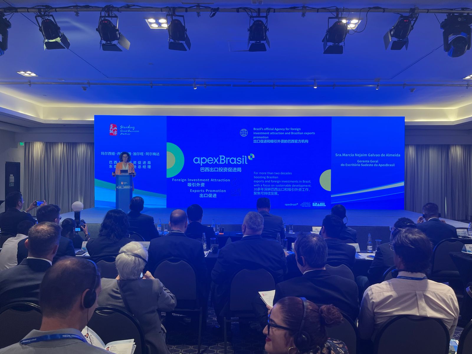 ApexBrasil participa da Conferência de Intercâmbio e Cooperação Econômica e Comercial entre a China e o Brasil