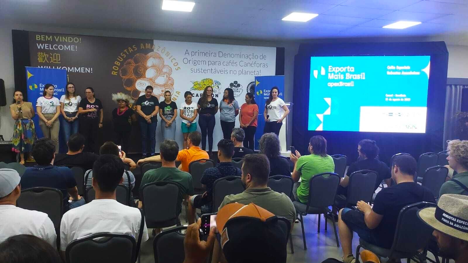 Em Rondônia, Cafés Robustas Amazônicos geram mais de R$ 4 milhões em negócios durante programa Exporta Mais Brasil  