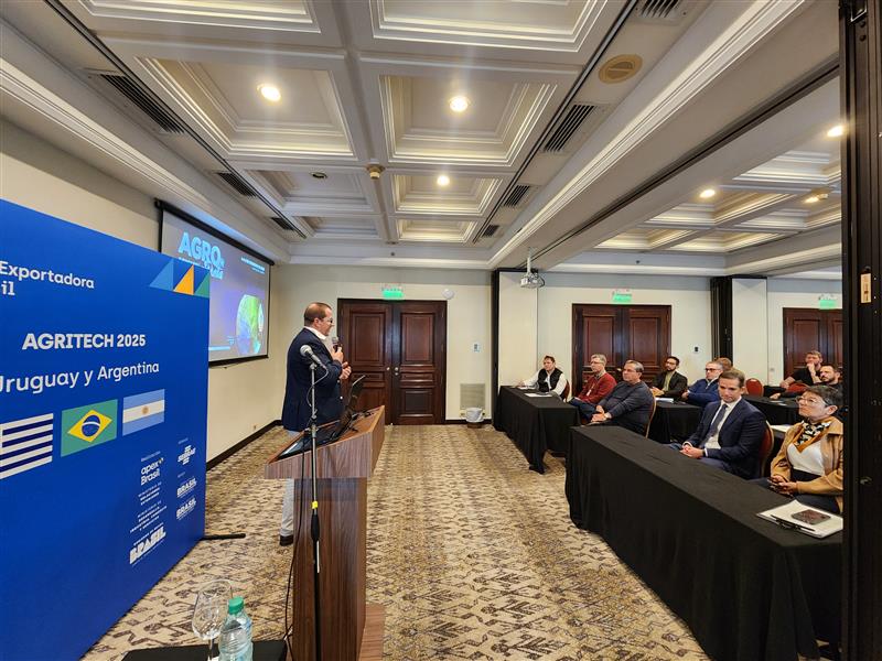 ApexBrasil promove Jornada Agritech no Uruguai e na Argentina com 16 empresas brasileiras 