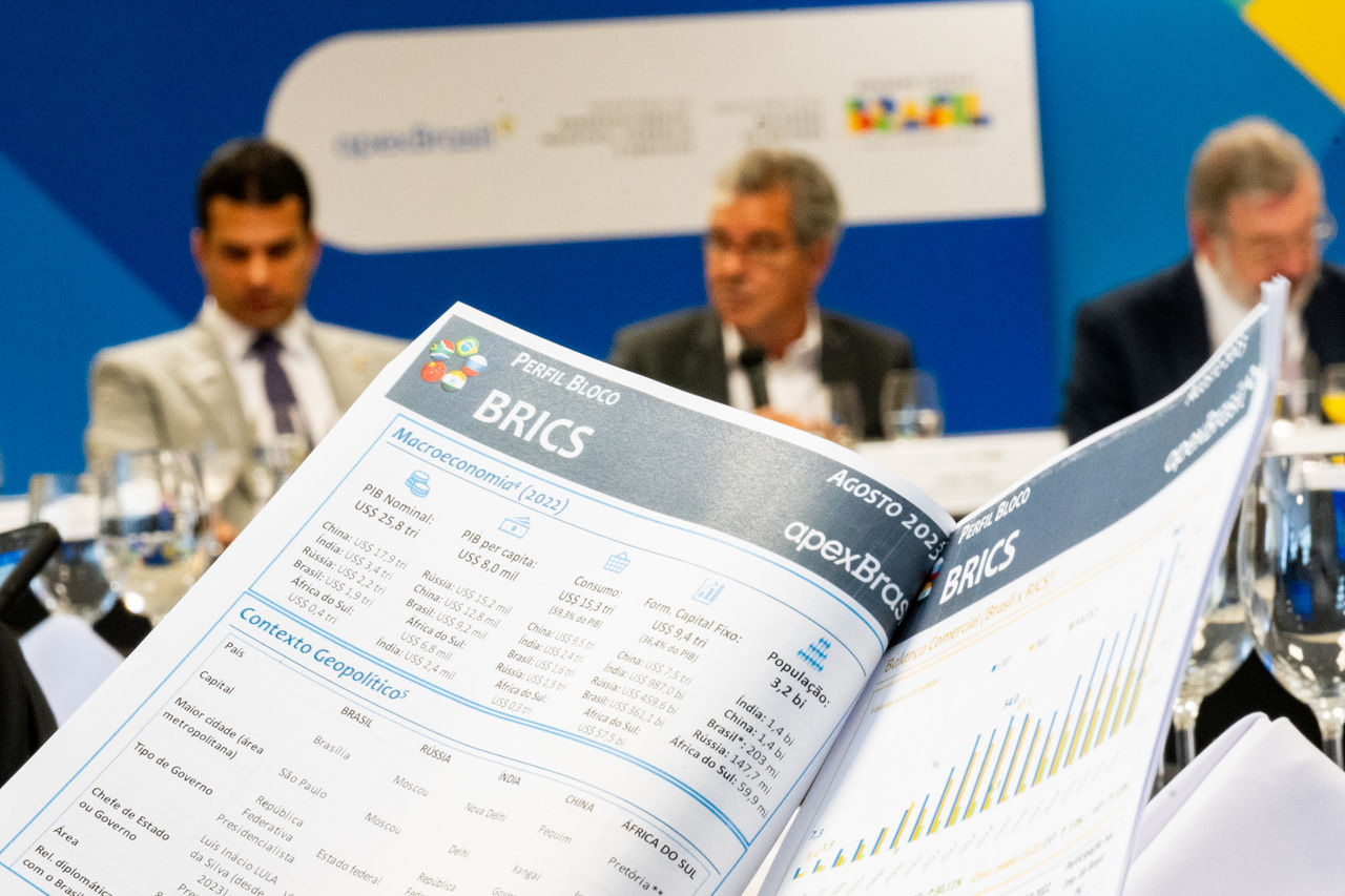ApexBrasil quer ampliar relações com países do BRICS