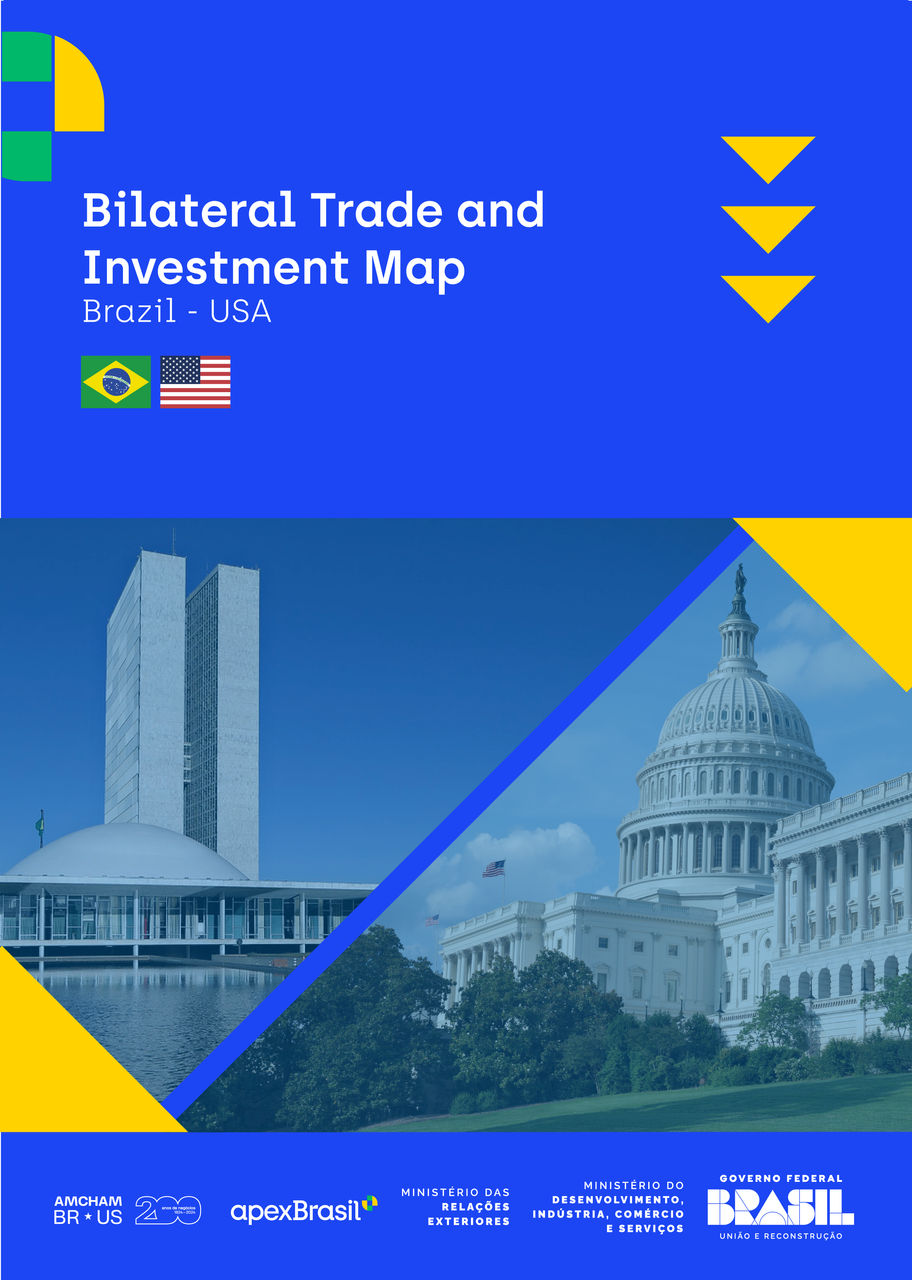 BILATERAL TRADE AND INVESTMENT MAP BRAZIL - USA 2024