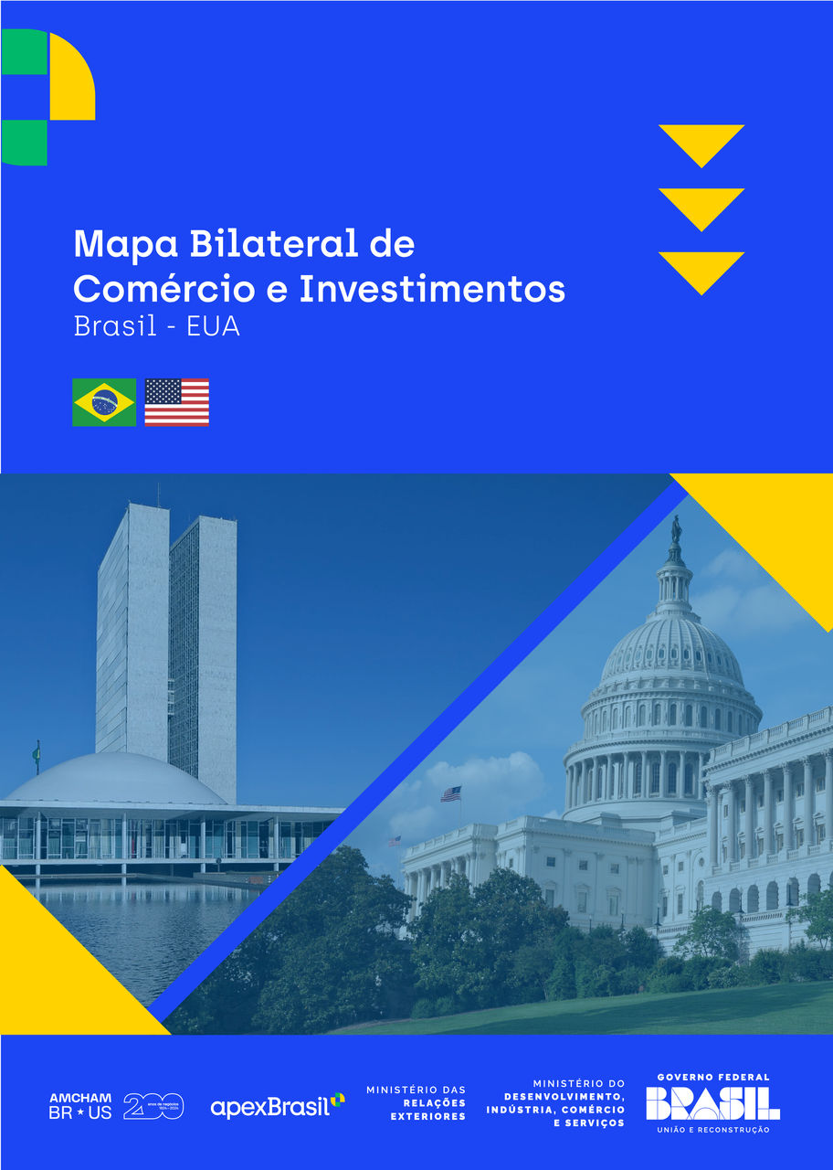 MAPA BILATERAL DE COMÉRCIO E INVESTIMENTOS BRASIL - ESTADOS UNIDOS 2024