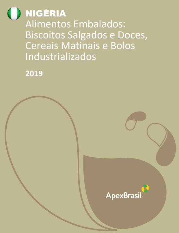 NIGÉRIA – ALIMENTOS EMBALADOS: BISCOITOS SALGADOS E DOCES, CEREAIS MATINAIS E BOLOS INDUSTRIALIZADOS 2019