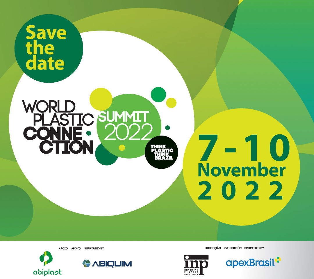 Think Plastic Brazil realiza II World Plastic Connection Summit de 7 a 10 de novembro de 2022