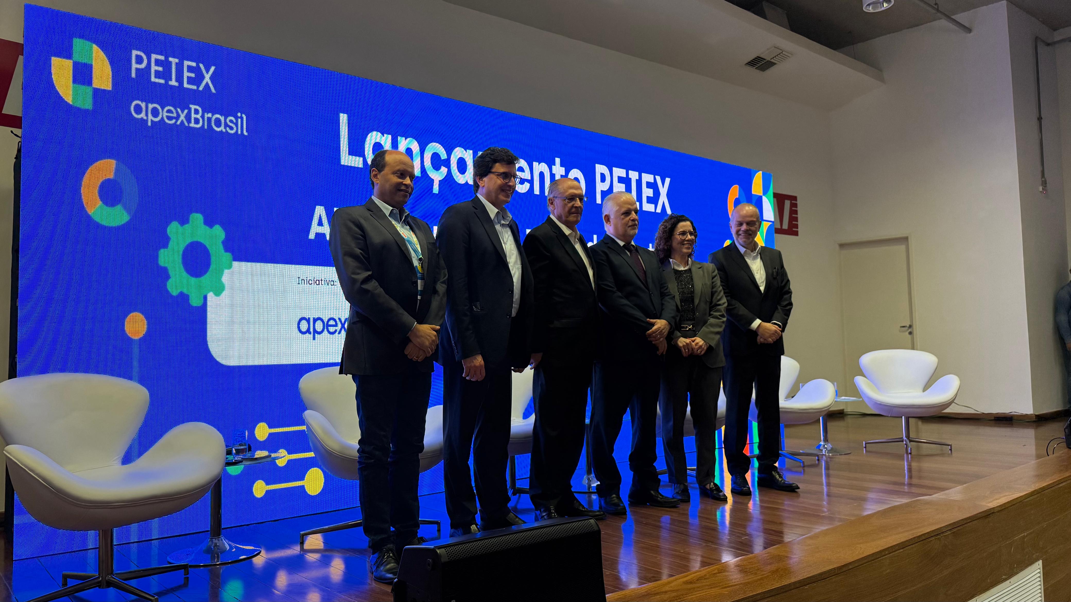 ApexBrasil lança novo núcleo do PEIEX no ABC Paulista e Baixada Santista com presença do vice-presidente Geraldo Alckmin