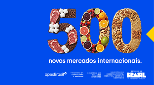 500 novos mercados para o Brasil