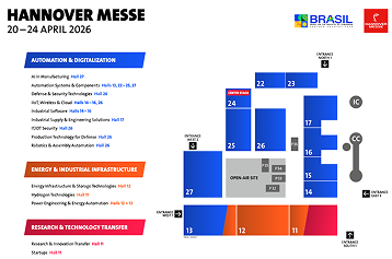 Pavilhão Brasil Hannover Messe 2026