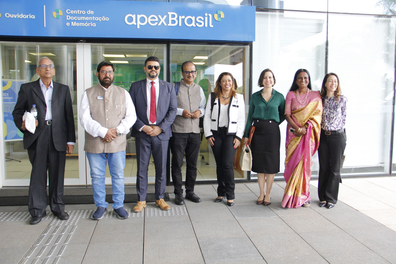 ApexBrasil promove missão oficial com empresários e jornalistas indianos 